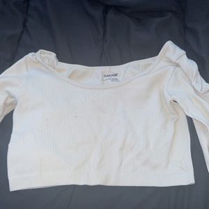 stevie long sleeve seamless crop top, never worn only tried on at home
